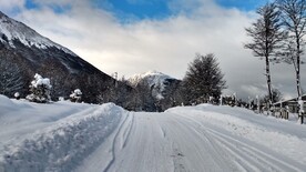 雪山道路
