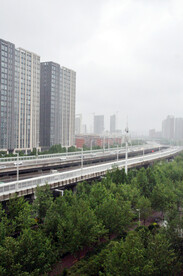 城市早晨