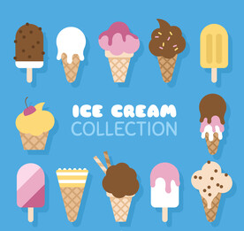 冰淇淋插画