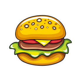 汉堡包素材