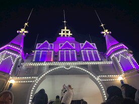 石景山游乐园夜景