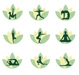 瑜伽图标
