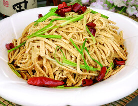 味豆腐丝