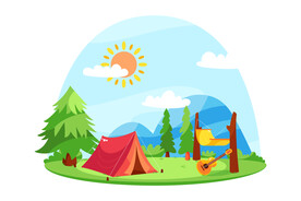 帐篷露营