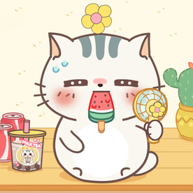 卡通小猫咪