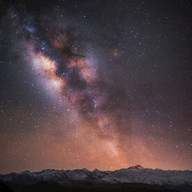 草原星空