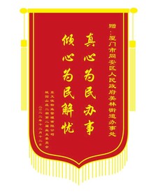锦旗模板