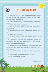 幼儿园制度牌