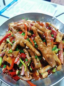 香辣鸡爪