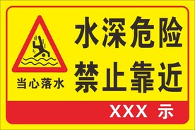 警示牌