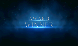 蓝色神秘发布会背景