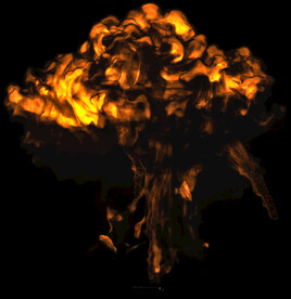 爆炸火焰