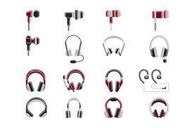 耳机插画