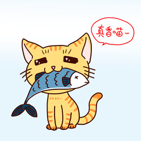  卡通小猫咪 