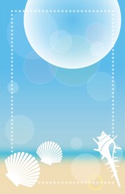 沙滩海边背景