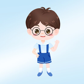  卡通男孩