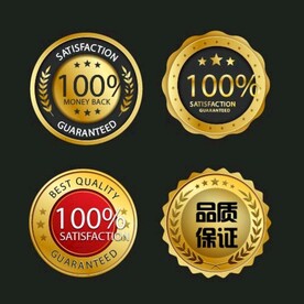 金色徽标