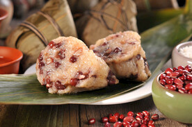红豆粽子