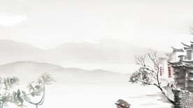 国风水墨背景