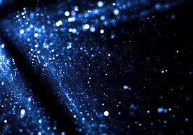 蓝色粒子背