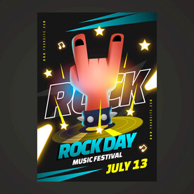 摇滚音乐海报