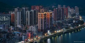 长阳县城全景