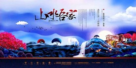 房地产 展板