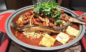 麻辣豆花烤鱼