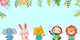 小动物插画