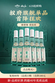 叙府白盖推广图宣传车图