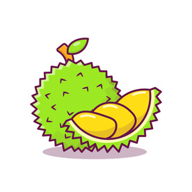 卡通榴莲