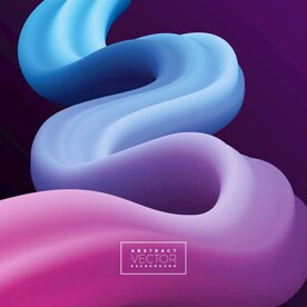 立体3d曲线背景