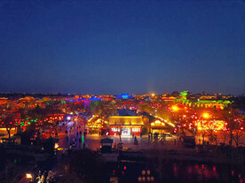 古镇夜景