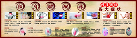 肩颈调理宣传海报