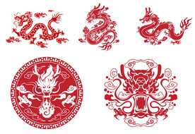 中国龙图案