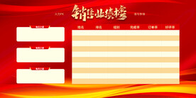 销售业绩榜