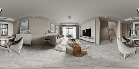 室内设计全景效果图