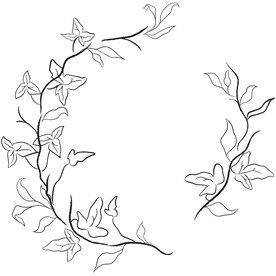 线描植物矢量