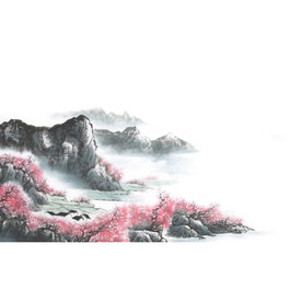 山水墨创意