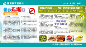 中医健康宣传栏