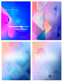时尚几何背景