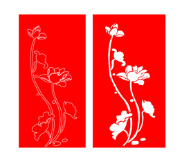 莲花矢量图