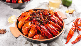 小龙虾美食摄影