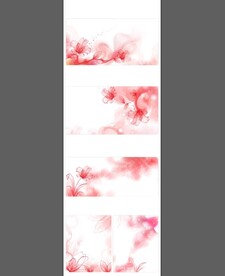 鲜花花朵粉色红色花纹底纹