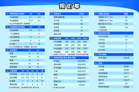 图文店价格表
