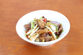 腊肉炒藠头