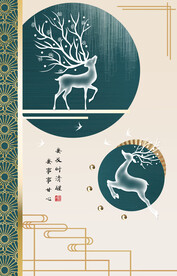 静心客厅茶室装饰画