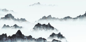 山水墨中国风背景