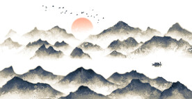 山水墨中国风