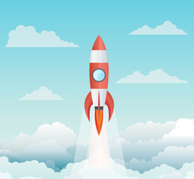 卡通火箭